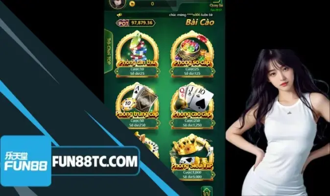 Bài Cào Fun88 – Khám Phá Luật Chơi, Thanh Toán, Xem Ngay! 9 Bài Cào Fun88 có tới 6 phòng cược khác nhau mang tới sân chơi đa dạng cho anh em
