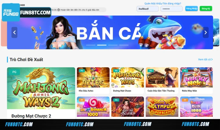 Fun88 1qywy25 Đăng Nhập Nhà Cái Uy Tín Top 1: Fun88tc, Fun88 TC 29 Khám phá kho trò chơi Fun 88 cung cấp